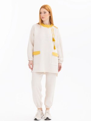 Aksesuasrlı Sweatshirt Qys Aksesuarlı Sweatshir #24 07#