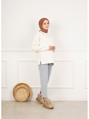 Yanı Fermuarlı Sweat Yanı Fermuarlı Sweat