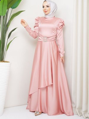 Pudra Bade Abiye Elbise