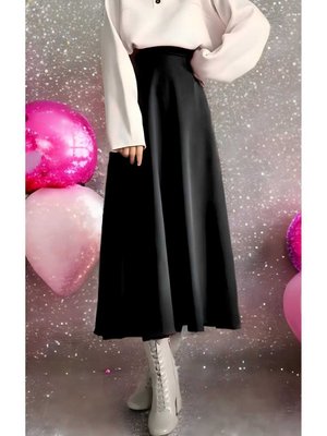 Puf Scuba Siyah Etek