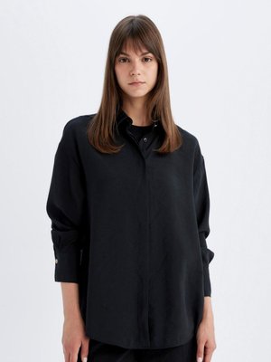 Relax Fit Modal Uzun Kollu Gömlek Tunik D1347ax24hs