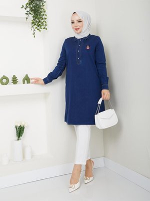 Ince Dökümlü Spor Kot Yazlık Tunik Giyçık Ince Dökümlü Spor Kot Yazlık Tunik Giyçık