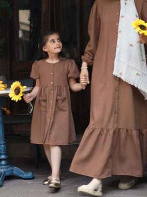 Pendik Koton Elbise Taba Pendik Koton Elbise Taba