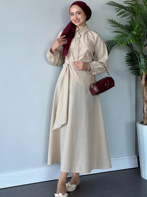 Criss Etekli Takım Bej