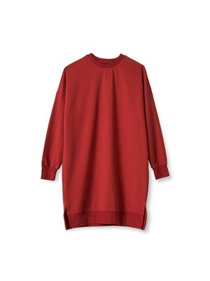 Örme Kumaş Sweatshirt Kiremit