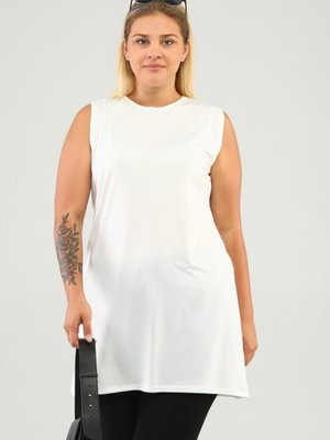 Kadin Tesettur Sıfır Kol Kurtarıcı Kolsuz Tunik