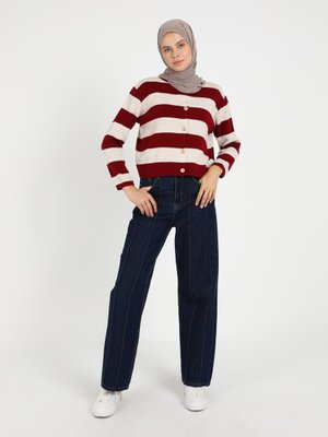 Bordo Hırka Bordo Hırka