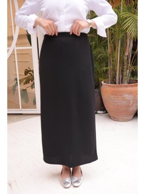 Siyah Büyük Beden Kalem Etek Siyah Büyük Beden Kalem Etek