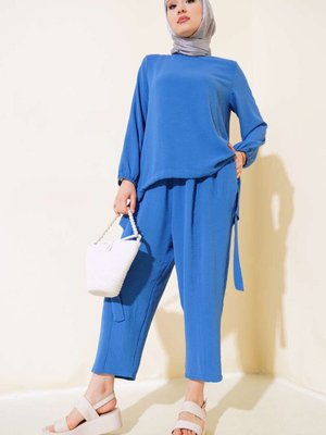 İndigo Şalvar Takım İndigo Şalvar Takım