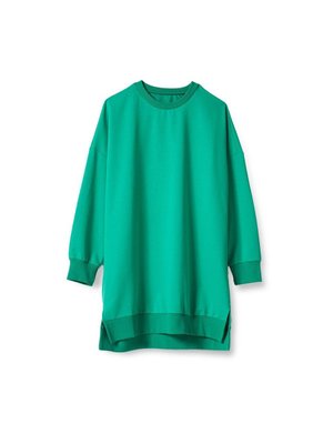 Örme Kumaş Sweatshirt Yeşil