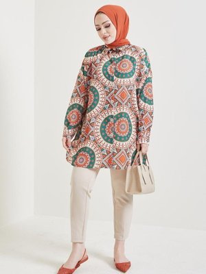 Desenli Gömlek Kiremit