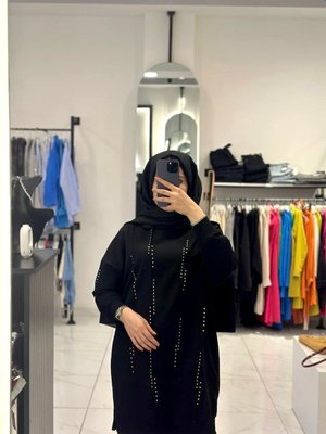 Metal Boncuklu Sweat