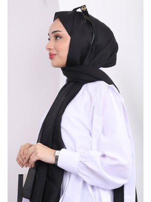 Siyah Akel Aura Şal Siyah Akel Aura Şal