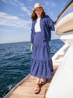 Lacivert Brode Ceket