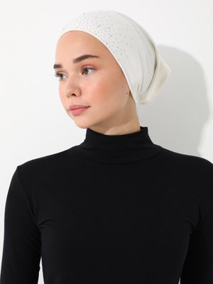 Krem Taşlı Stone Pratik Boru Bone