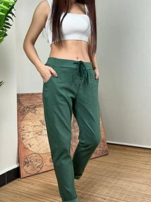 Haki İtalyan Likralı Skinny Pantolon Haki İtalyan Likralı Skinny Pantolon