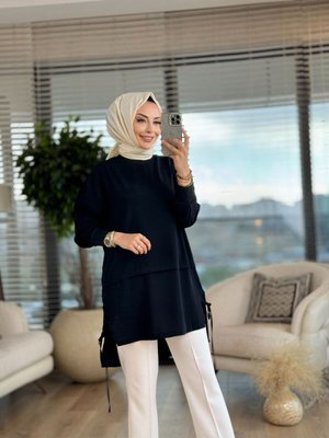 Ribana Ve Bağcık Detay Helsinki Tunik