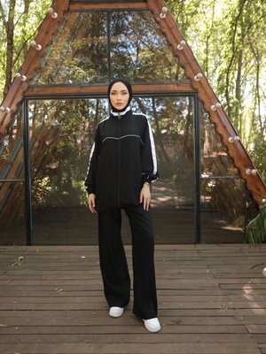 İkili Eşofman Takımı Siyah