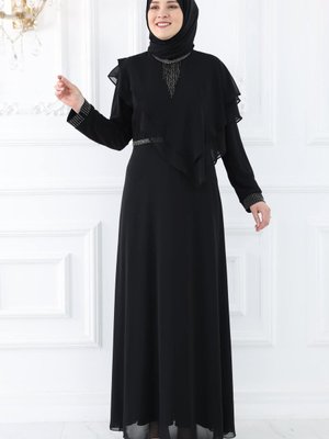 Rana Abiye Elbise Siyah