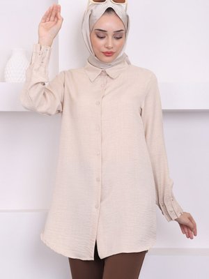 Taş Kol Taşlı Ayrobin Gömlek