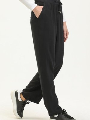 Lacivert Cepli Bol Paça Pantolon Lacivert Cepli Bol Paça Pantolon