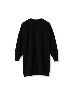 Örme Kumaş Sweatshirt Siyah