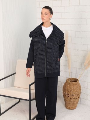 Lacivert Taşlı Takım Lacivert Taşlı Takım