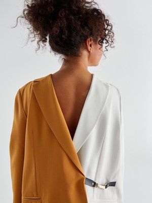 Ester Blazer Ceket Hardal Ester Blazer Ceket Hardal