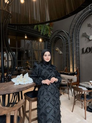 Kadın Valeria Tesettür Abiye Elbise