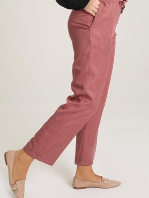 Gül Kurusu Cepli Bol Paça Pantolon