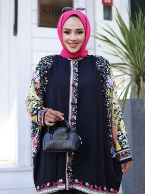 Desenli Alt Üst Gömlek Pantolon Takım