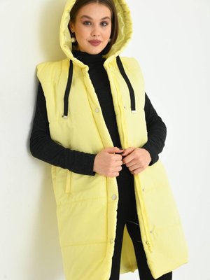 Sarı Kapüşonlu Şişme Yelek Sarı Kapüşonlu Şişme Yelek