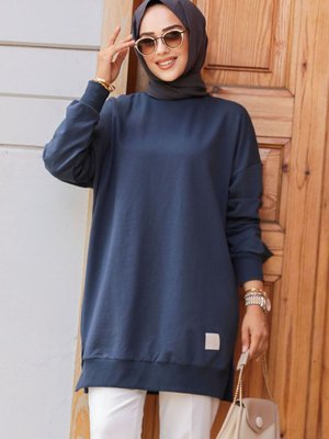 Lacivert Tunik