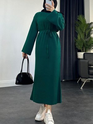 Cemre Triko Elbise Zümrüt Cemre Triko Elbise Zümrüt