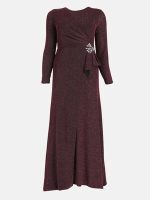 Rose Büyük Beden Abiye Elbise