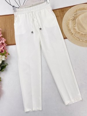 Dar Paça Scuba Krep Pantolon