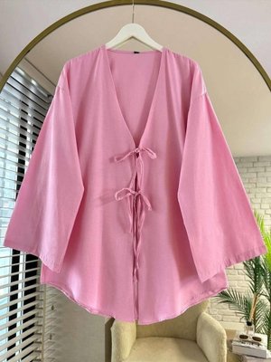 Önü Baglamalı Kimono Tunık