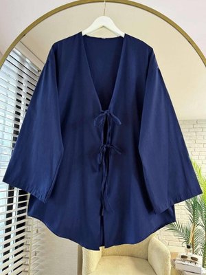 Önü Baglamalı Kimono Tunık