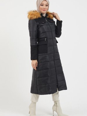 Siyah Cepli Kapitone Kaban Siyah Cepli Kapitone Kaban