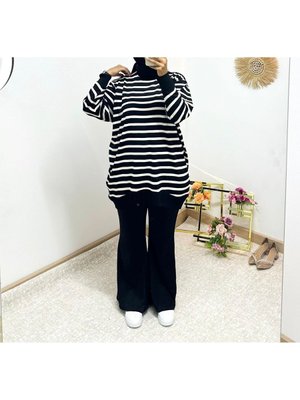 Lune Oversize Triko Tunik Kazak