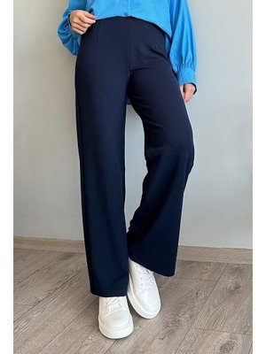 Pensli Palazzo Lacivert Pantolon Pensli Palazzo Lacivert Pantolon