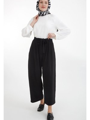 Kuşaklı Trend Pantolon