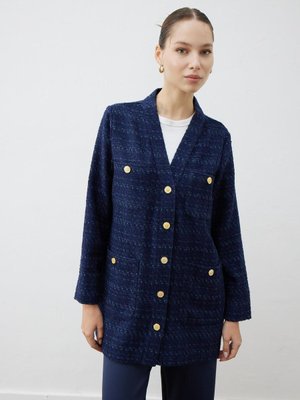 Daphne Tuvit Kolej Hırka Lacivert