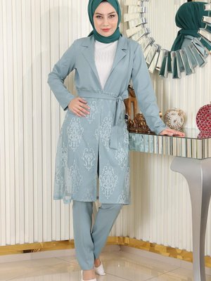 Mint Dantelli Takım Mint Dantelli Takım