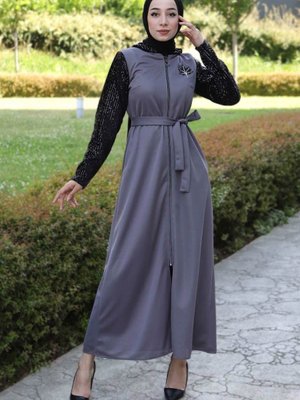 Antrasit Pulpayet Detaylı Ferace