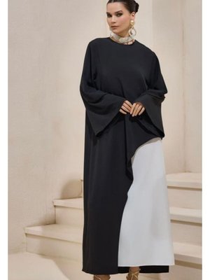İkili Abiye Elbise Tesettür Özel Tasarım Abaya