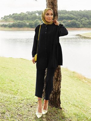 Düğme Detaylı Nayrobi Takım