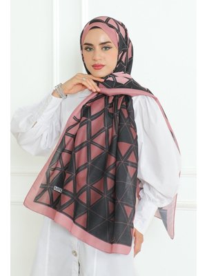Gül Kurusu Levey Desenli Soft Şal Gül Kurusu Levey Desenli Soft Şal