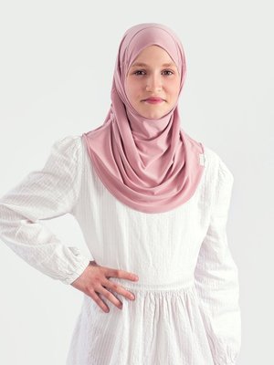 Yaş) Pratik Pileli Kız Çocuk Hazır Eşarp Hijab Gül Kurusu (6 Yaş) Pratik Pileli Kız Çocuk Hazır Eşarp Hijab Gül Kurusu (6