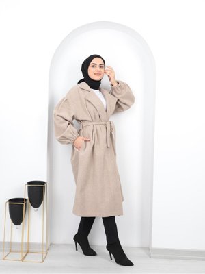 Kolları Büzgülü Kuşaklı Kabankaşe Kaban Kolları Büzgülü Kuşaklı Kabankaşe Kaban